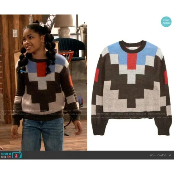 Treasure & Bond Kids Marled Sweater Small 7/8 New Nordstrom - Picture 6 of 6